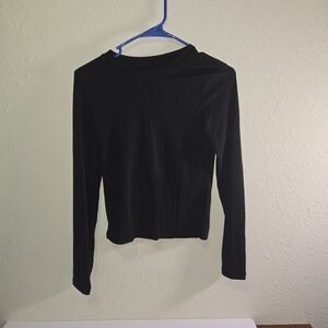 Womens fitted long sleeve top OQQ